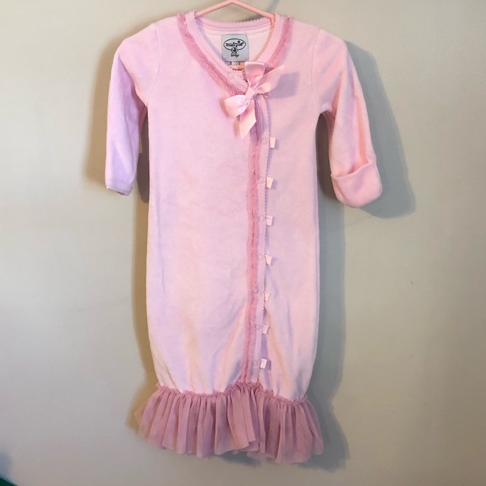 3-6M baby girl gown